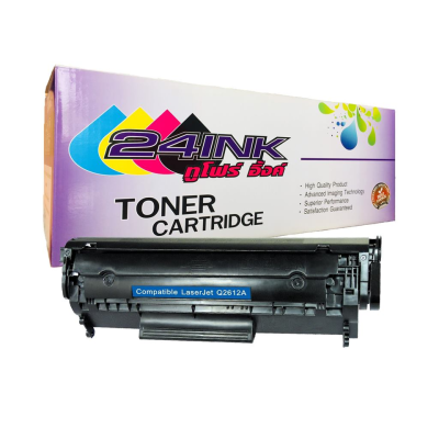 ตลับหมึก 24INK สำหรับ HP/Canon Laser Cartridge Q2612A/12A